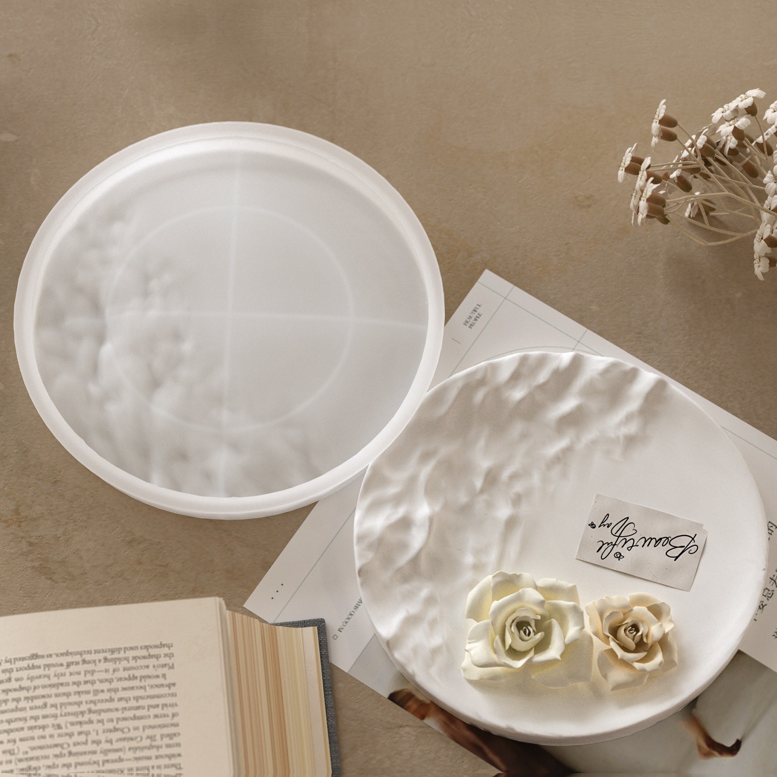 INS Irregular Ripple Large Cir - Resin Ocean Wave Mold review and price