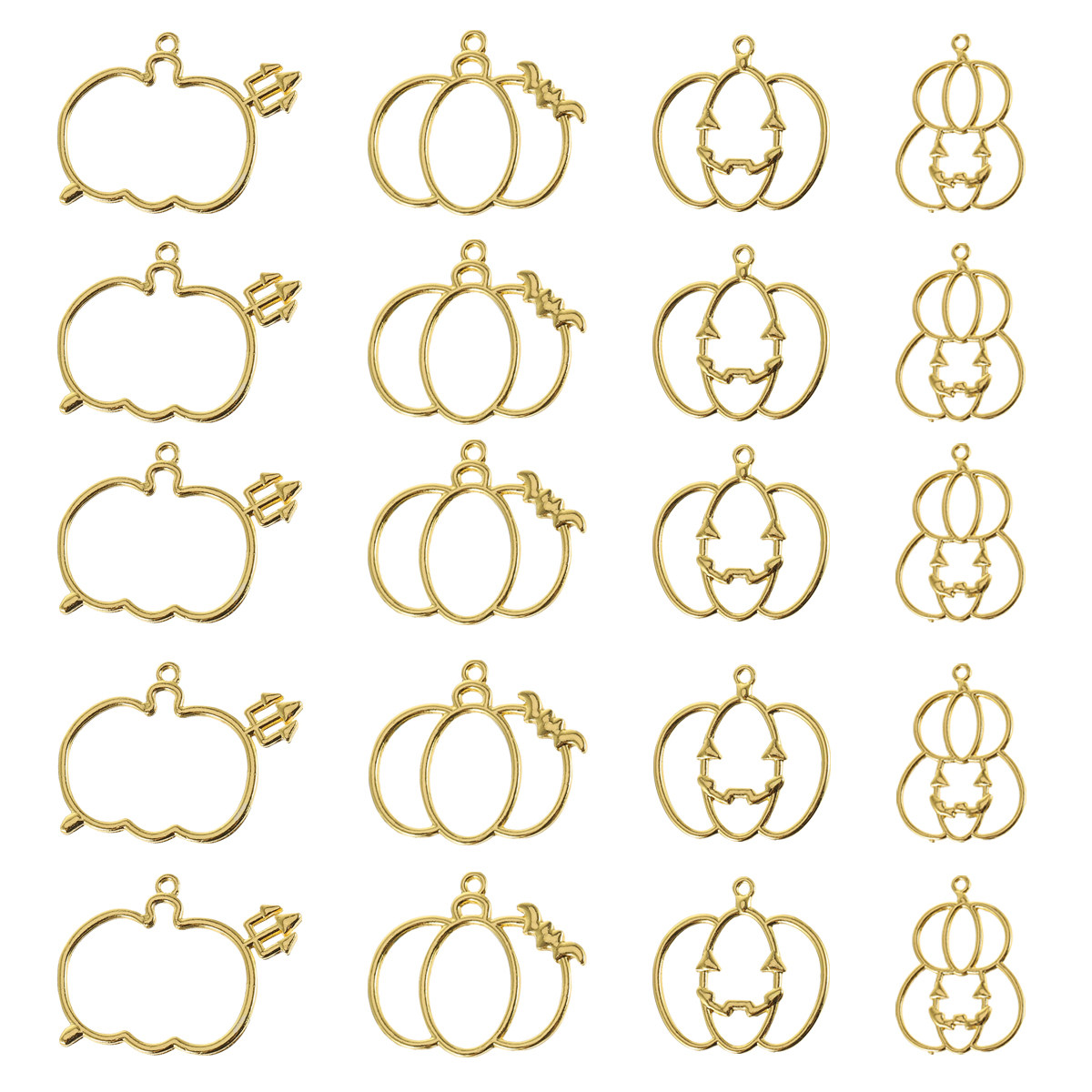 20Pcs DIY Pumpkin Resin Pendan - Resin Craft Kit review and price