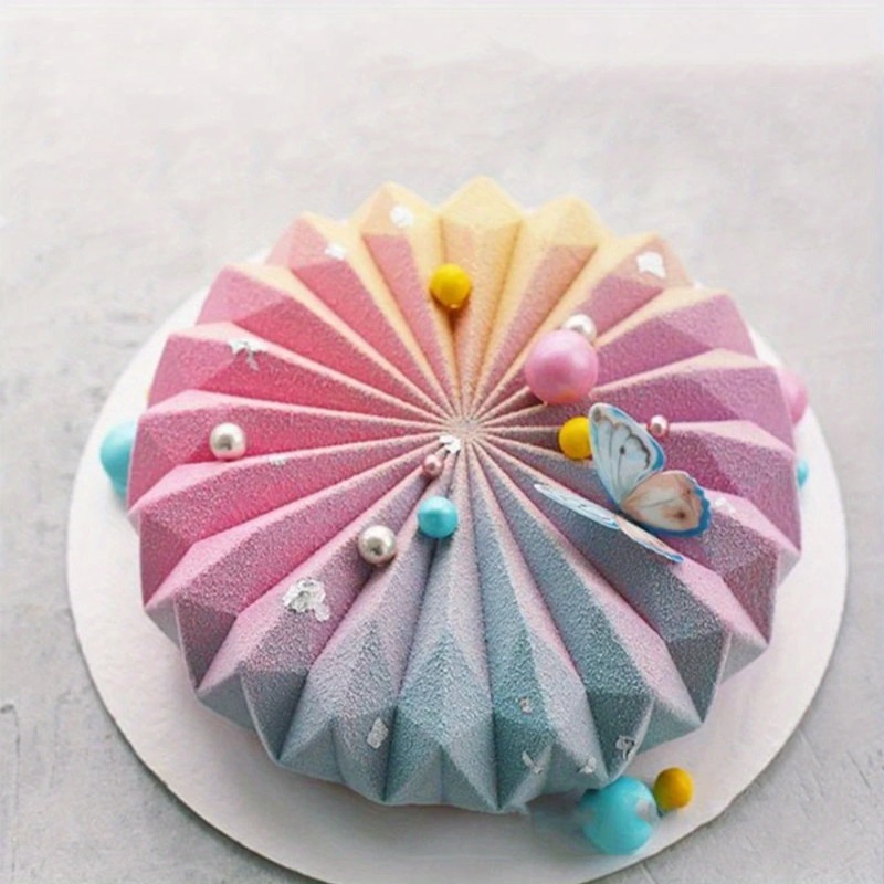 3D Round French Mousse Cake Si - Coaster Mold Round review and price