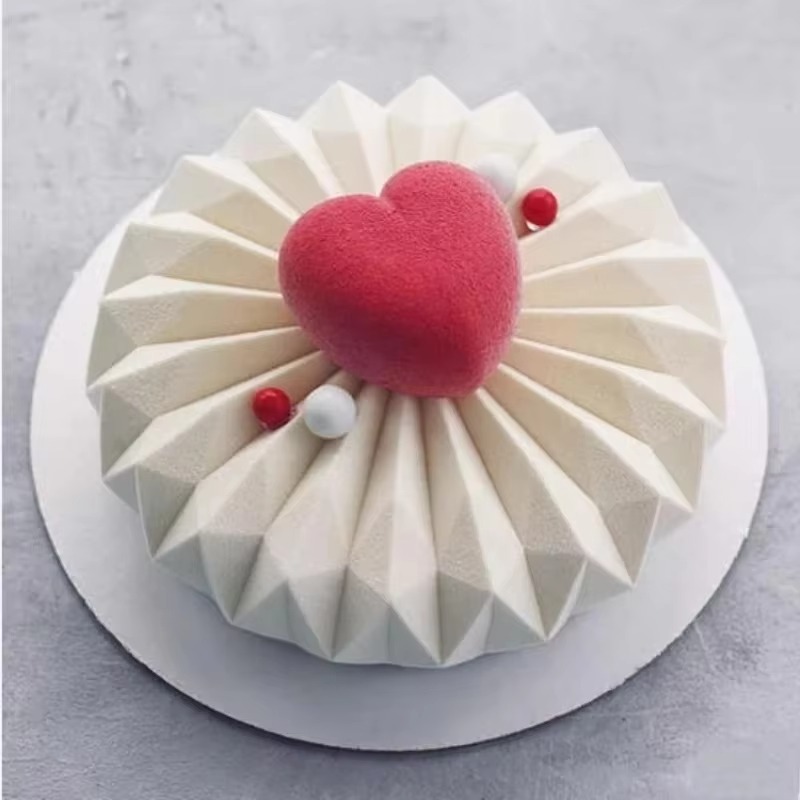 3D Round French Mousse Cake Si - Coaster Mold Round review and price