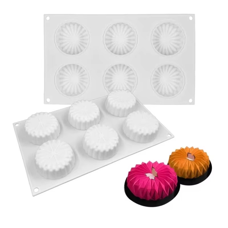 3D Round French Mousse Cake Si - Coaster Mold Round review and price