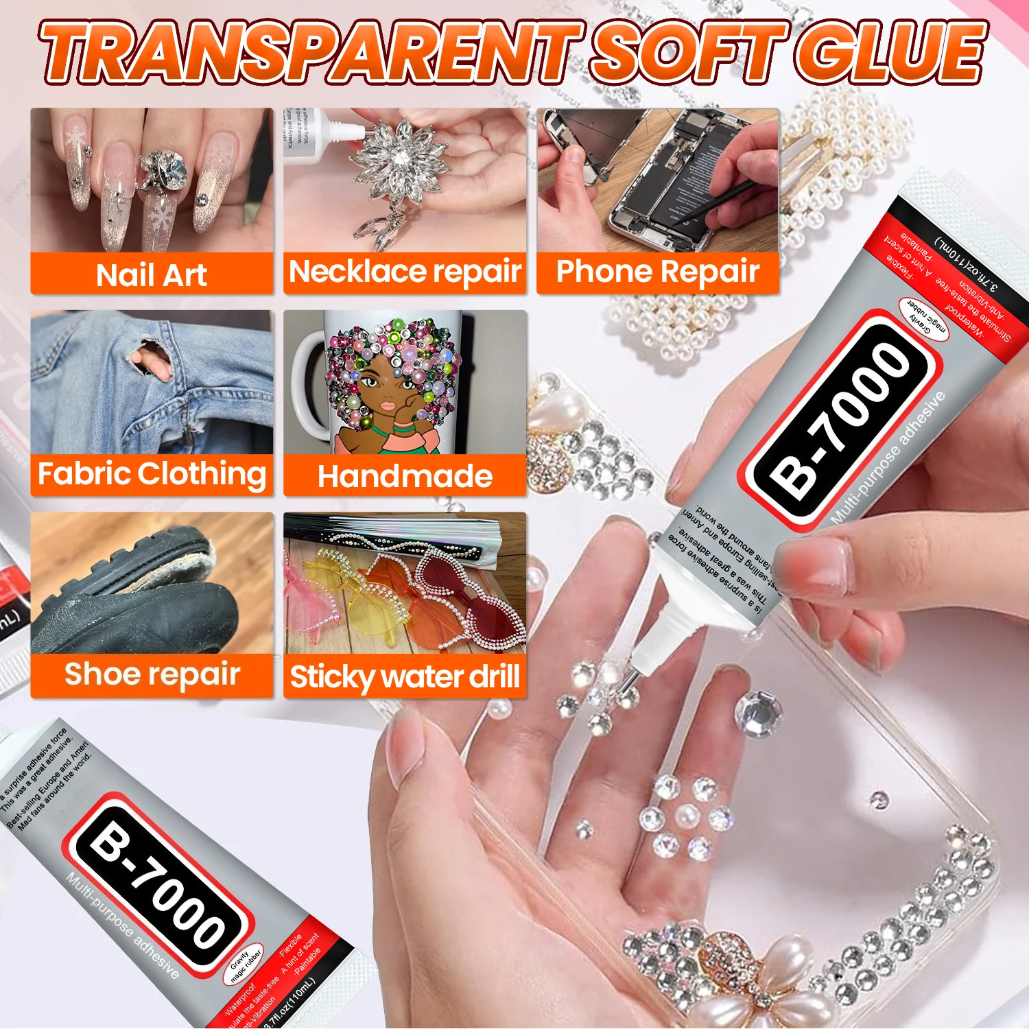 1-10Pcs B-7000 Super Glue Lool - Resin Craft Material review and price