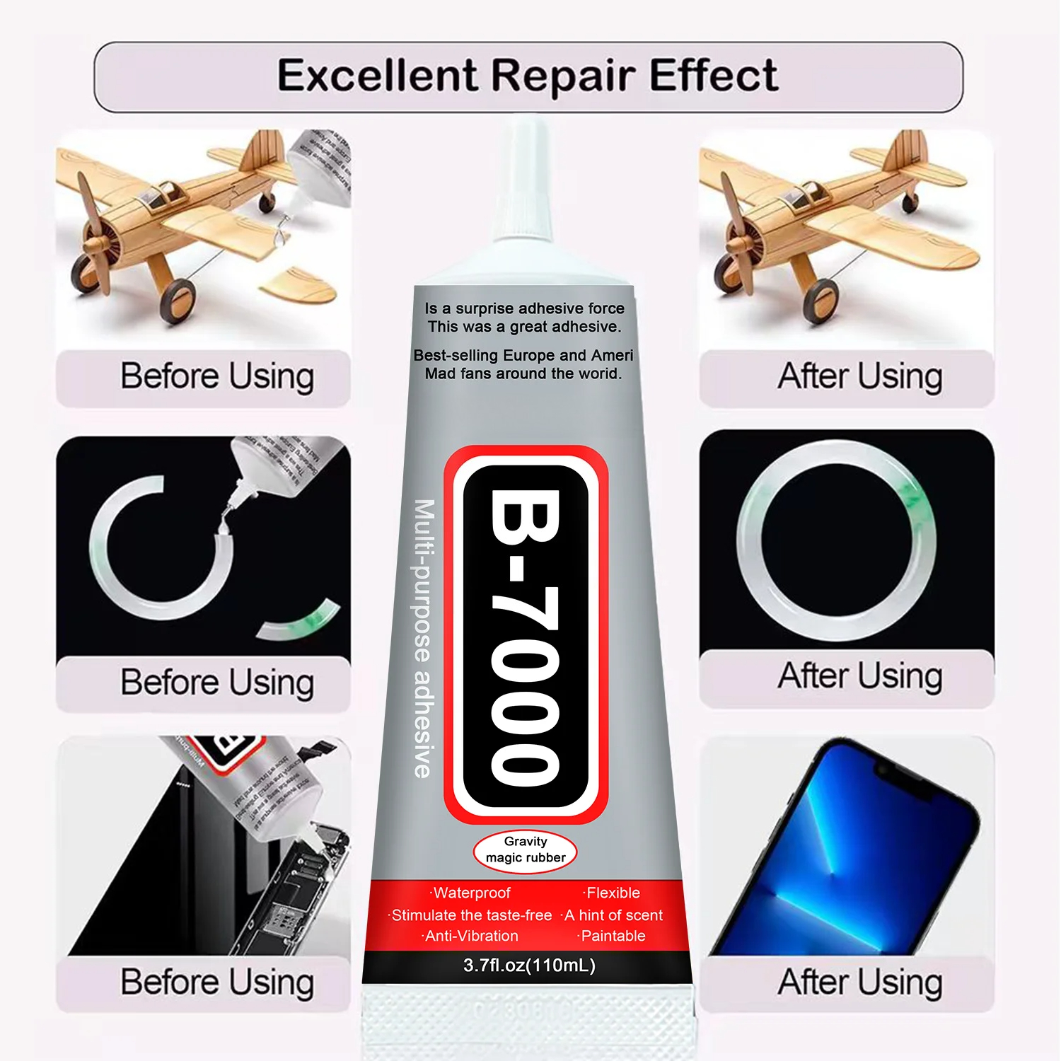 1-10Pcs B-7000 Super Glue Lool - Resin Craft Material review and price