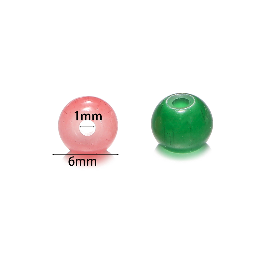 30/50pcs 6mm Glass Round Beads - Resin Craft Material review and price