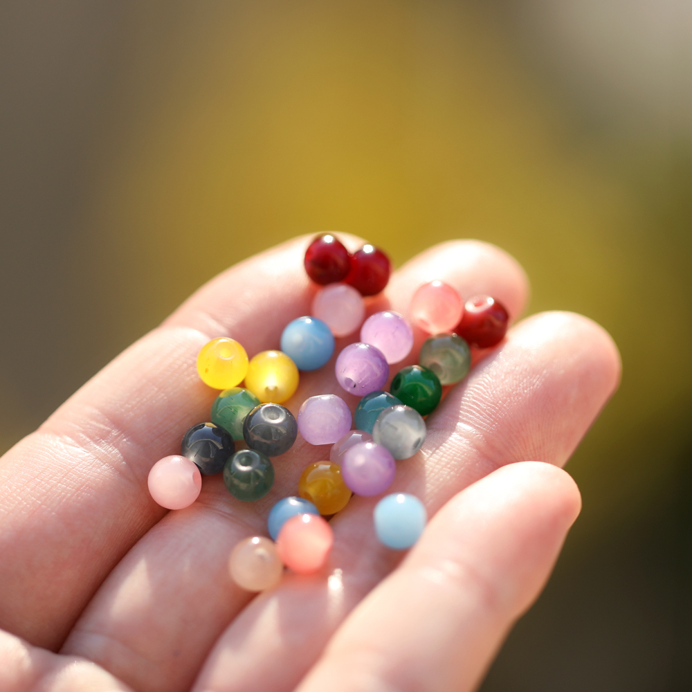 30/50pcs 6mm Glass Round Beads - Resin Craft Material review and price
