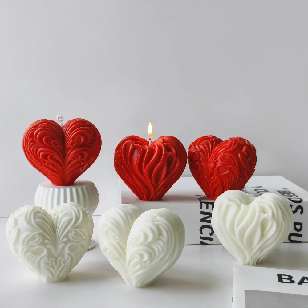 Romantic Heart Silicone Candle - Resin Ocean Wave Mold review and price