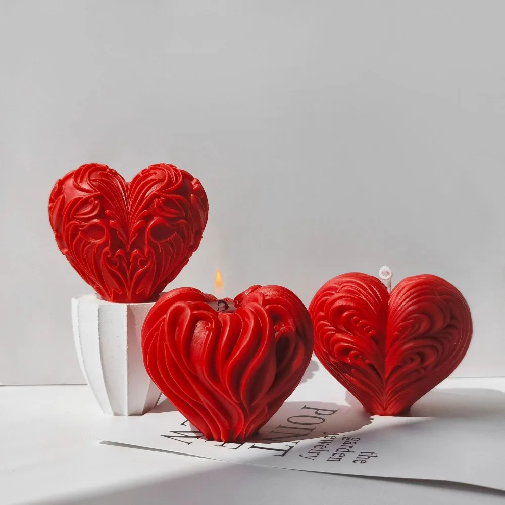Romantic Heart Silicone Candle - Resin Ocean Wave Mold review and price