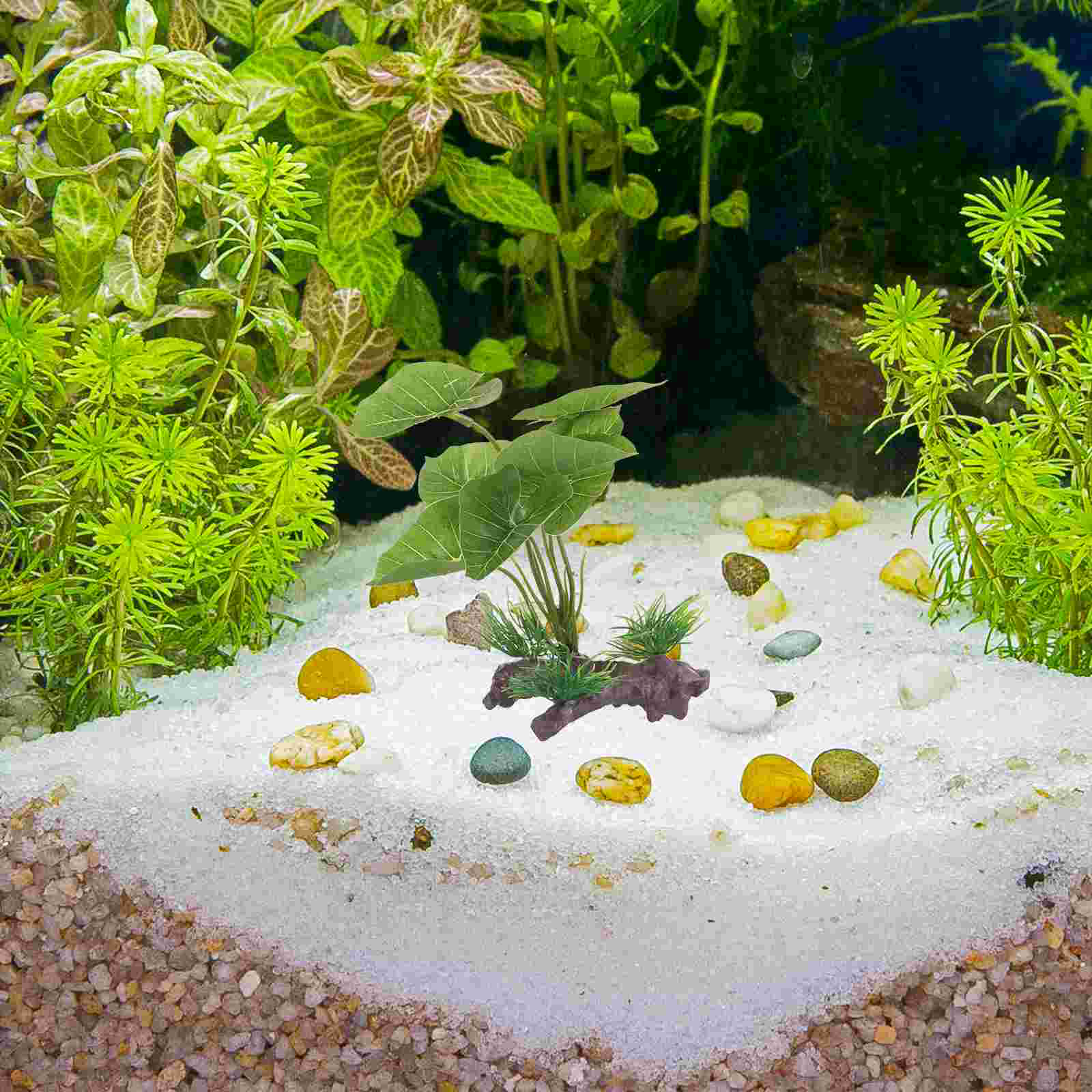 Fish Tank Artificial Water Pla - Terrarium Moss Art review and price