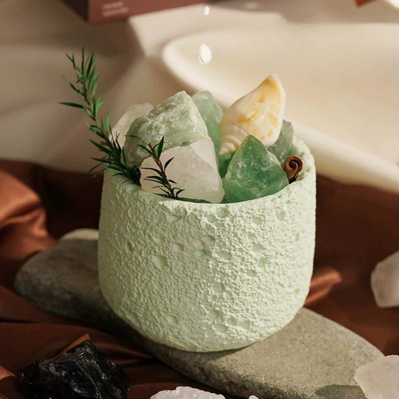 Creative Round Concrete Flower - Coaster Mold Round review and price