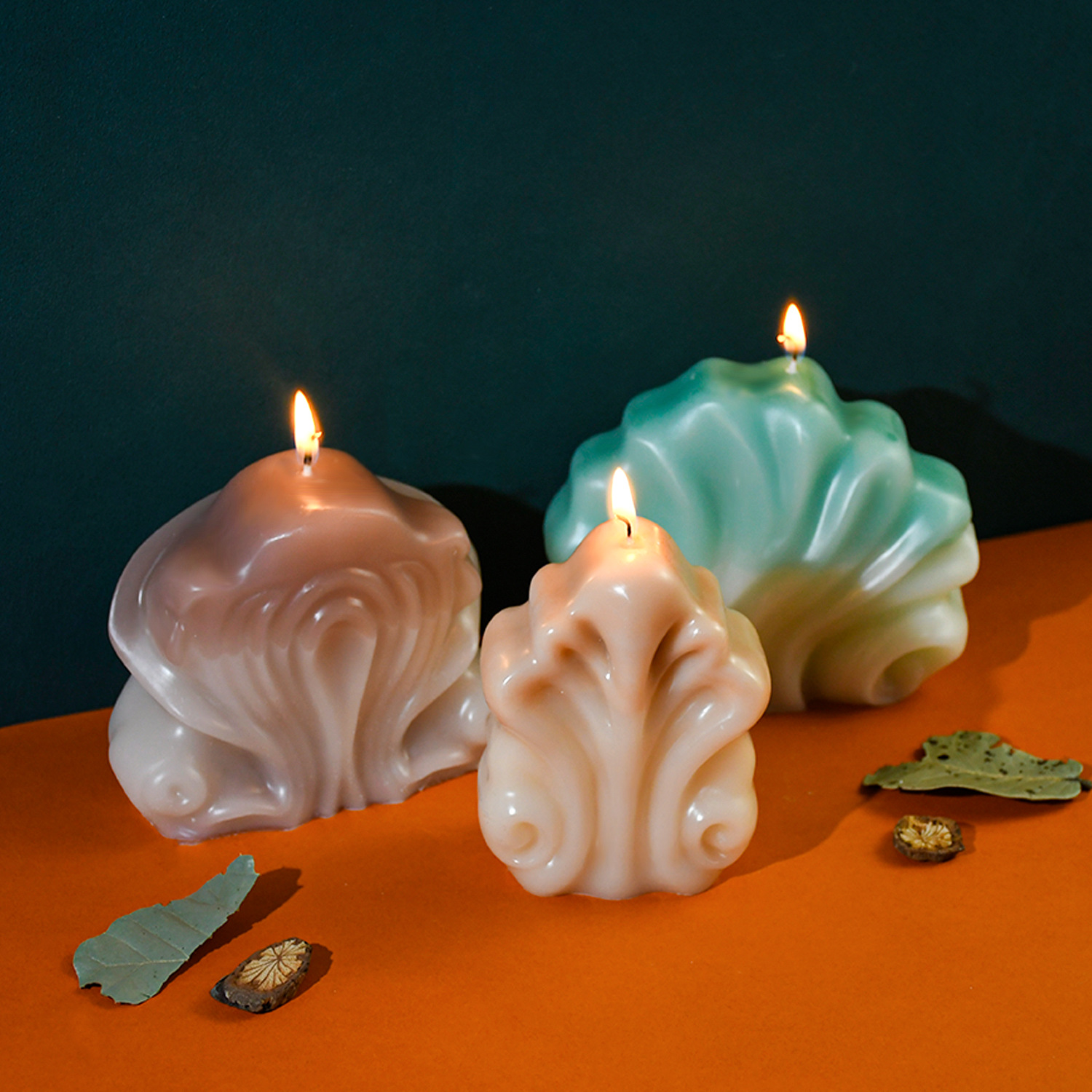 Ocean Shell Candle Silicone Mo - Resin Ocean Wave Mold review and price