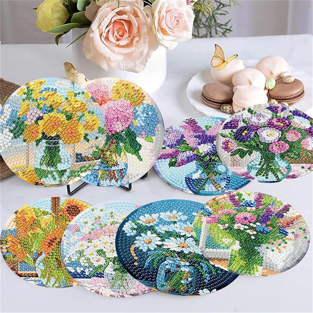 8-piece set of diamond paintin - Resin Craft Kit review and price