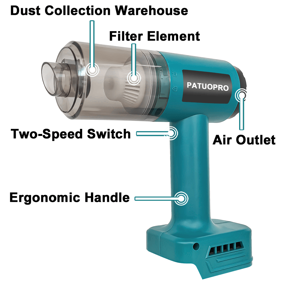 Mini Brushless Handheld Vacuum - Vacuum Chamber Small review and price