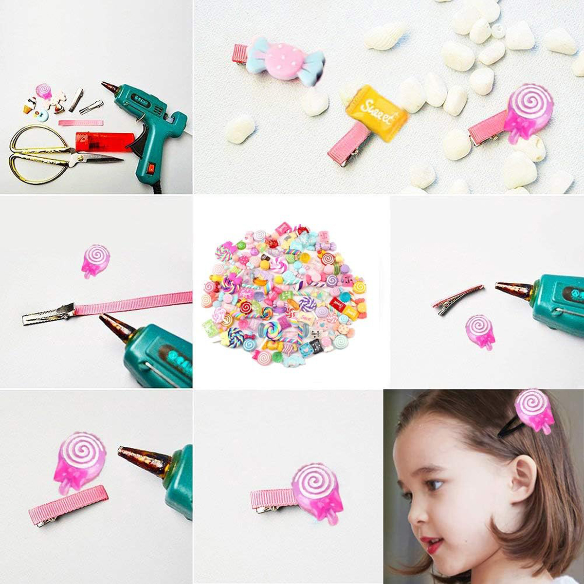 30pcs Random Candy Slime Charm - Resin Craft Kit review and price