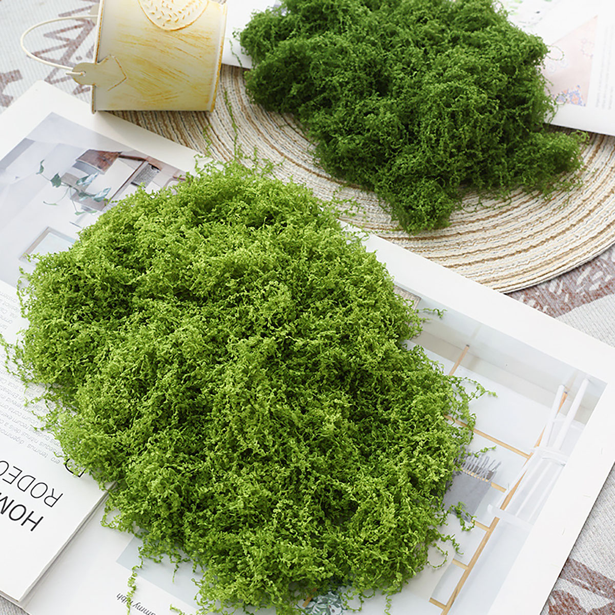 about 20g Artificial Green Pla - Terrarium Moss Art review and price