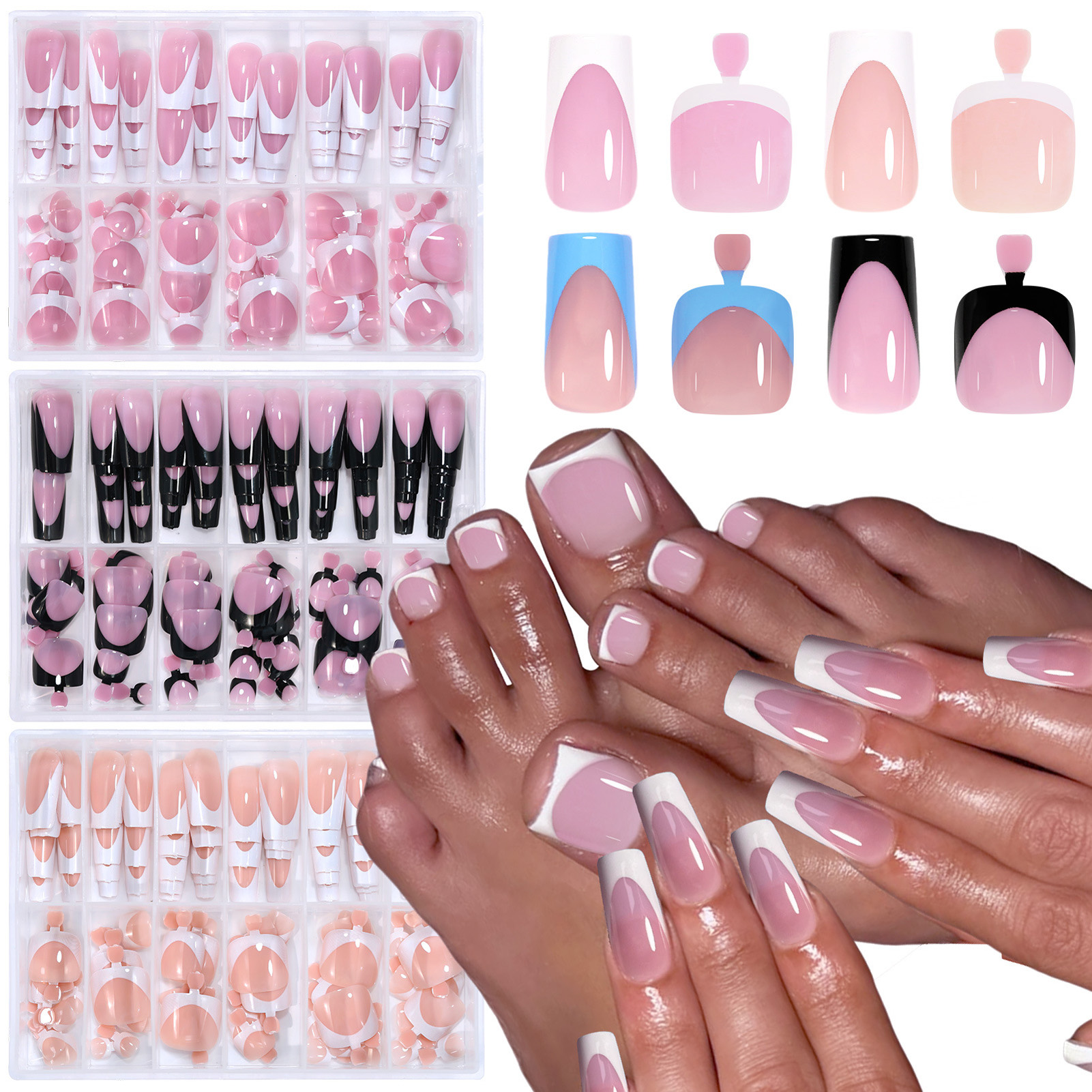 288PCS French Fake Nails Toena - Resin Craft Kit review and price