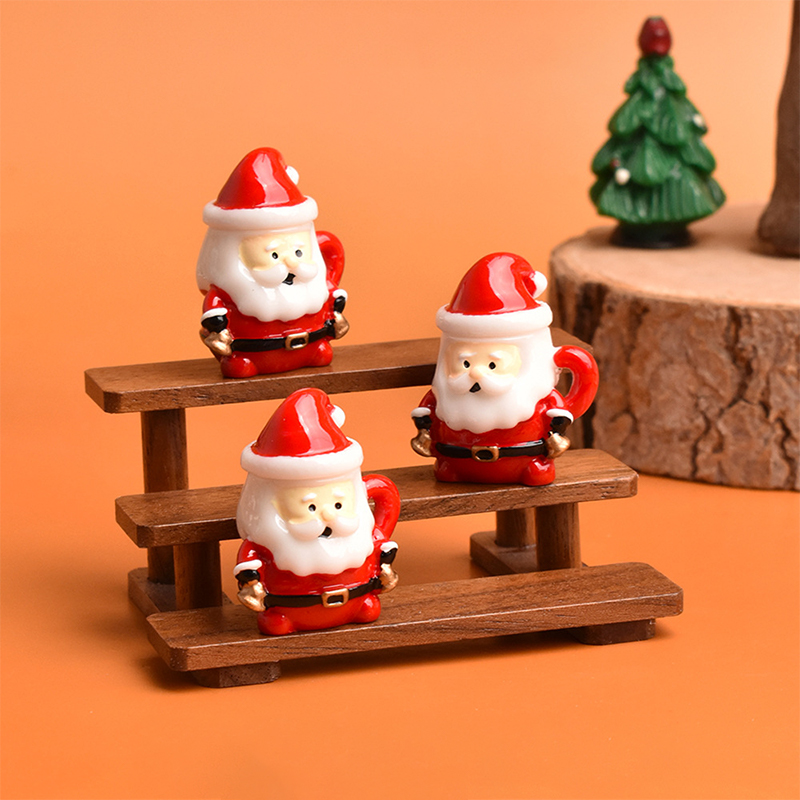Mini Santa Teacup Ornament - R - Resin Craft Material review and price
