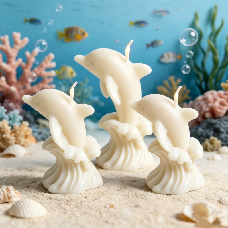 3D Whale & Dolphin with Wave S - Resin Ocean Wave Mold review and price