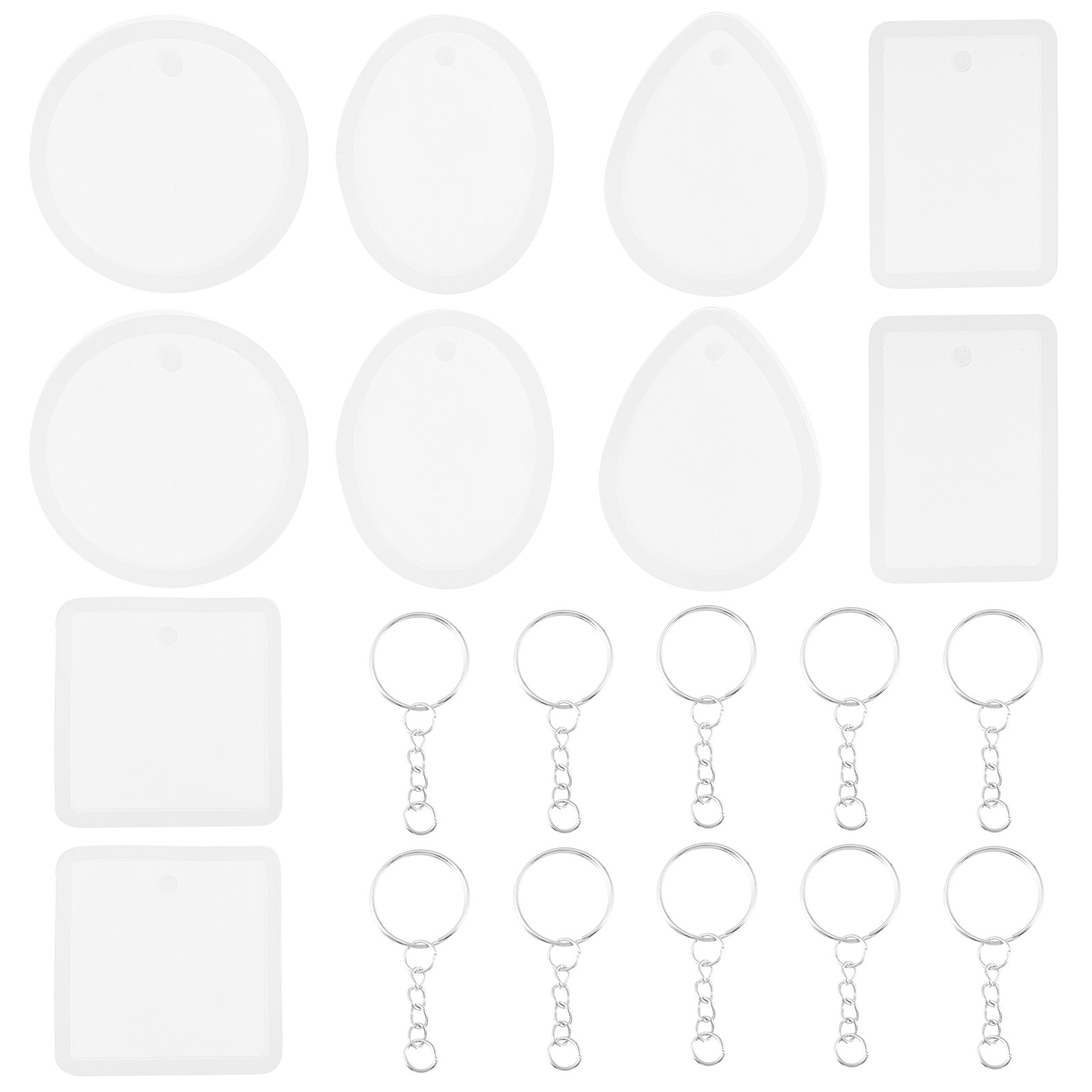 10pcs Pendant Mold Set Silicon - Resin Craft Kit review and price