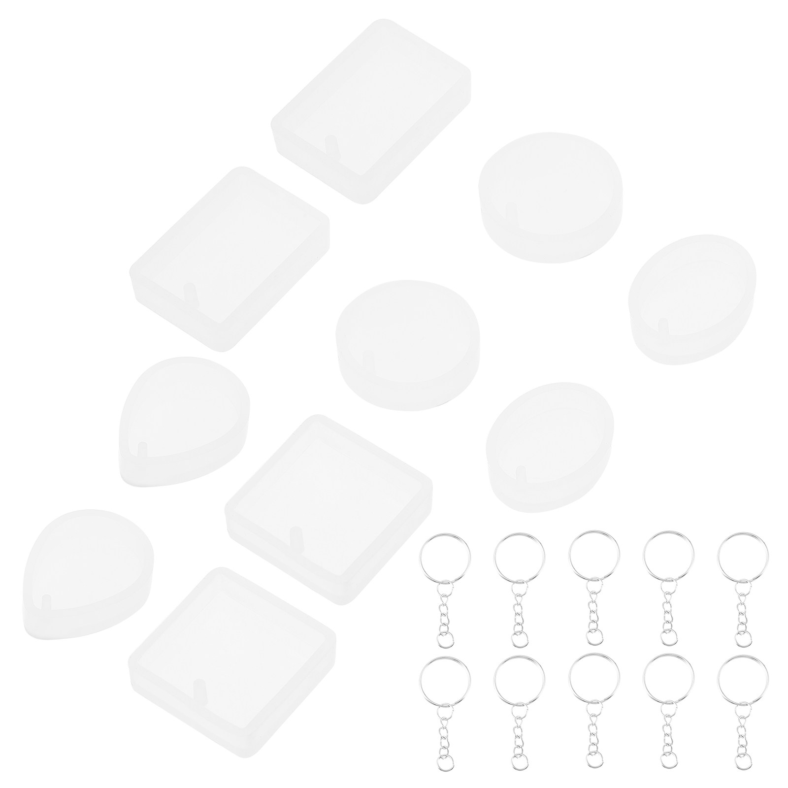 10pcs Pendant Mold Set Silicon - Resin Craft Kit review and price