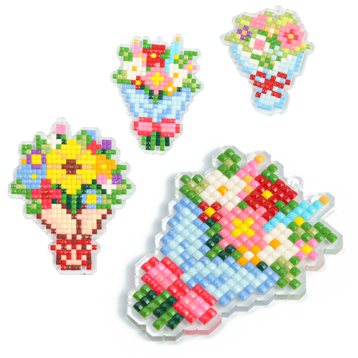 FOREVER YOUNG 3PCS Bouquet Acr - Resin Craft Kit review and price