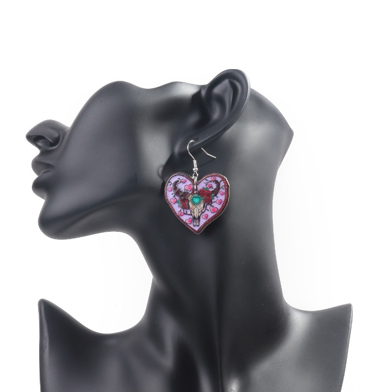 Dried Flower Earrings Heart Re - Dried Flower Bulk review and price